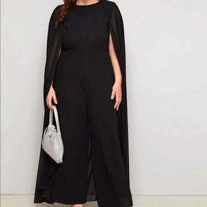 Jumpsuit with cape 2x